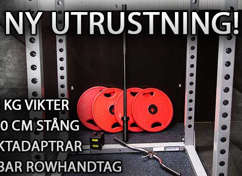 Ny utrustning!