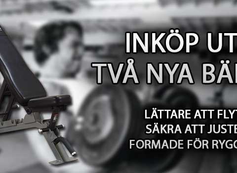 Två nya bänkar!